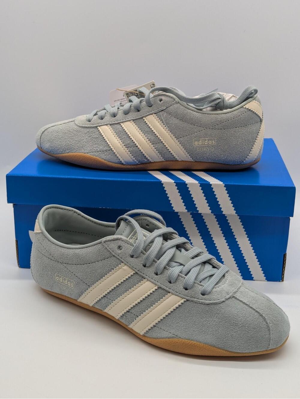 Women's Size 6 - Adidas Tokyo Wonder Sage Green Gray Off White KI3585 Shoes New